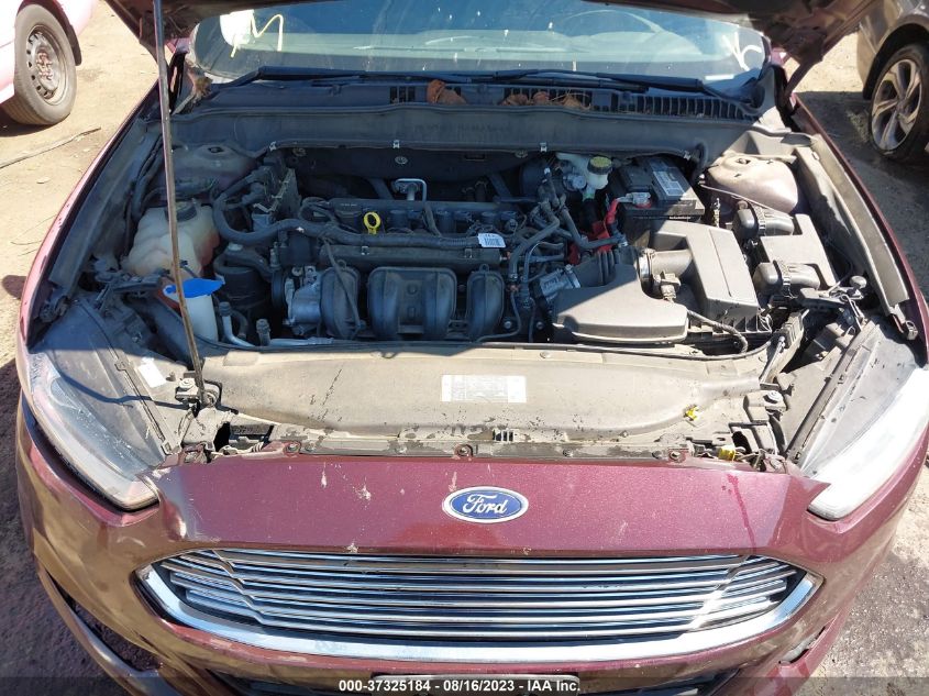2013 FORD FUSION SE - 3FA6P0H77DR316949