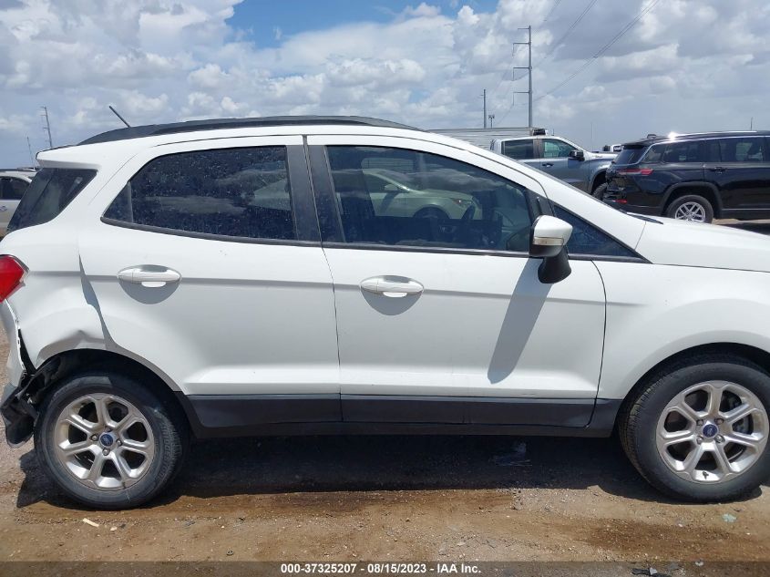 2019 FORD ECOSPORT SE - MAJ3S2GE0KC262824