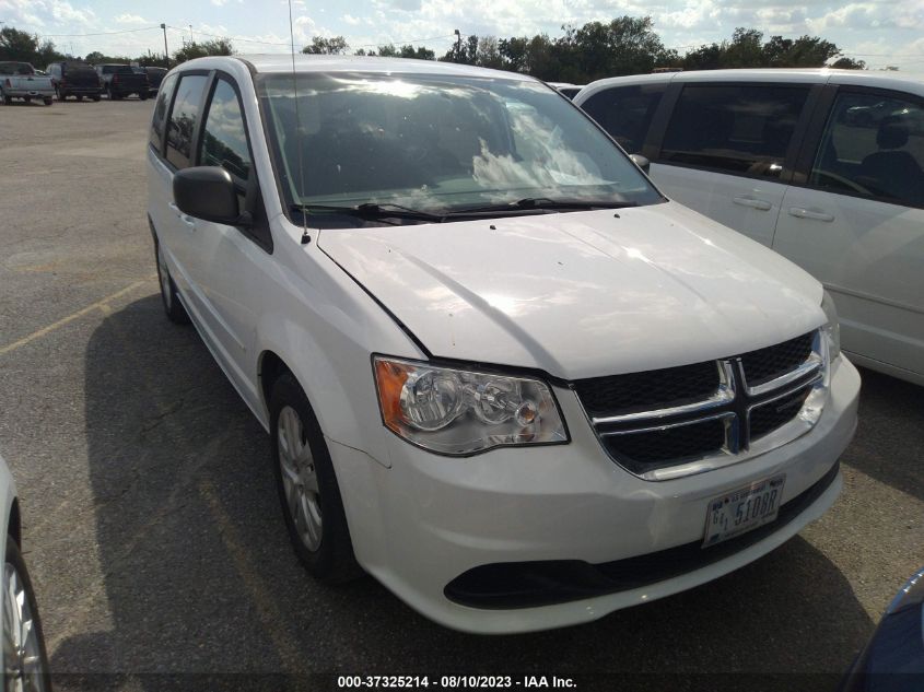 2016 DODGE GRAND CARAVAN SE - 2C4RDGBG2GR122938