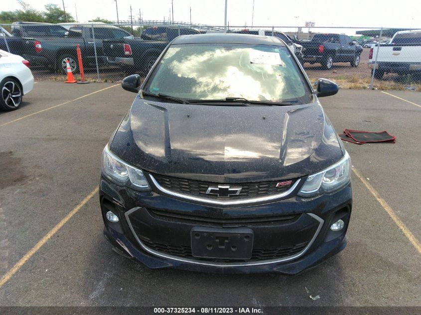 2018 CHEVROLET SONIC LT - 1G1JD6SB0J4104405