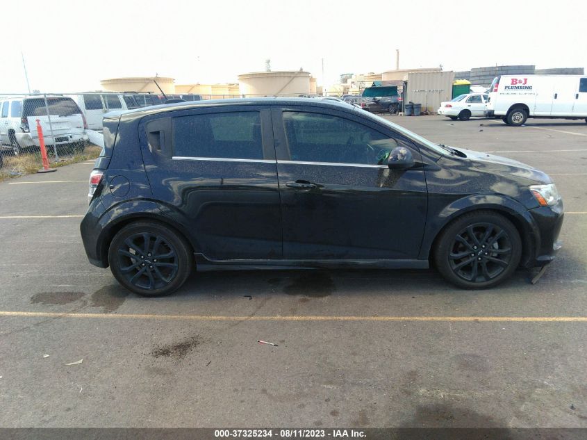 2018 CHEVROLET SONIC LT - 1G1JD6SB0J4104405