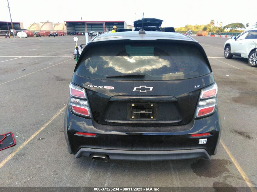 2018 CHEVROLET SONIC LT - 1G1JD6SB0J4104405