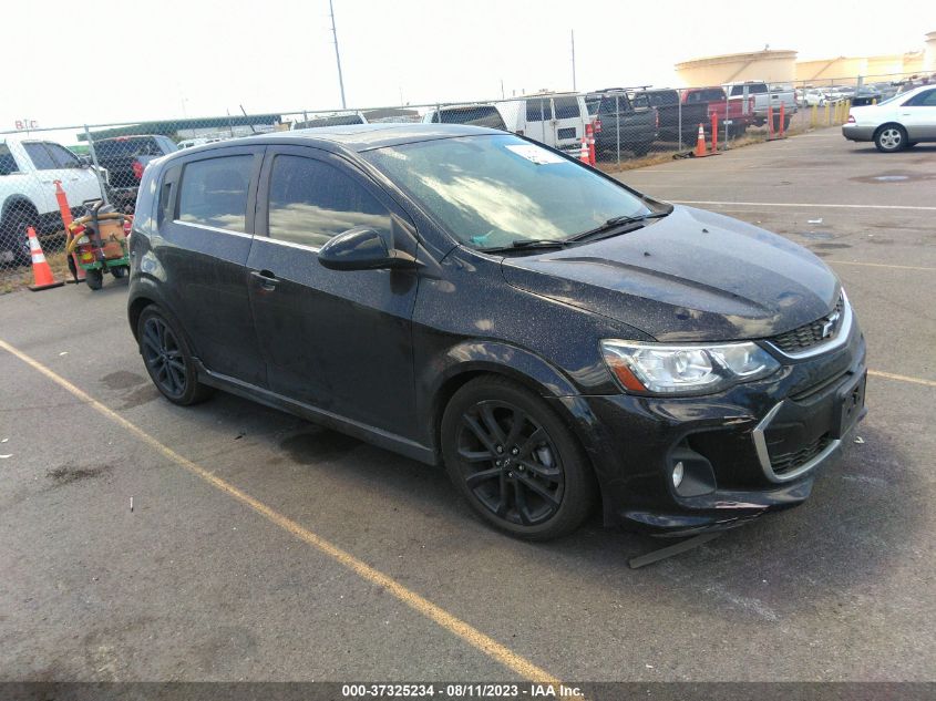 2018 CHEVROLET SONIC LT - 1G1JD6SB0J4104405