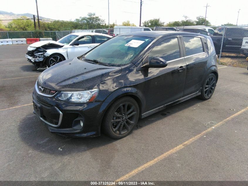 2018 CHEVROLET SONIC LT - 1G1JD6SB0J4104405