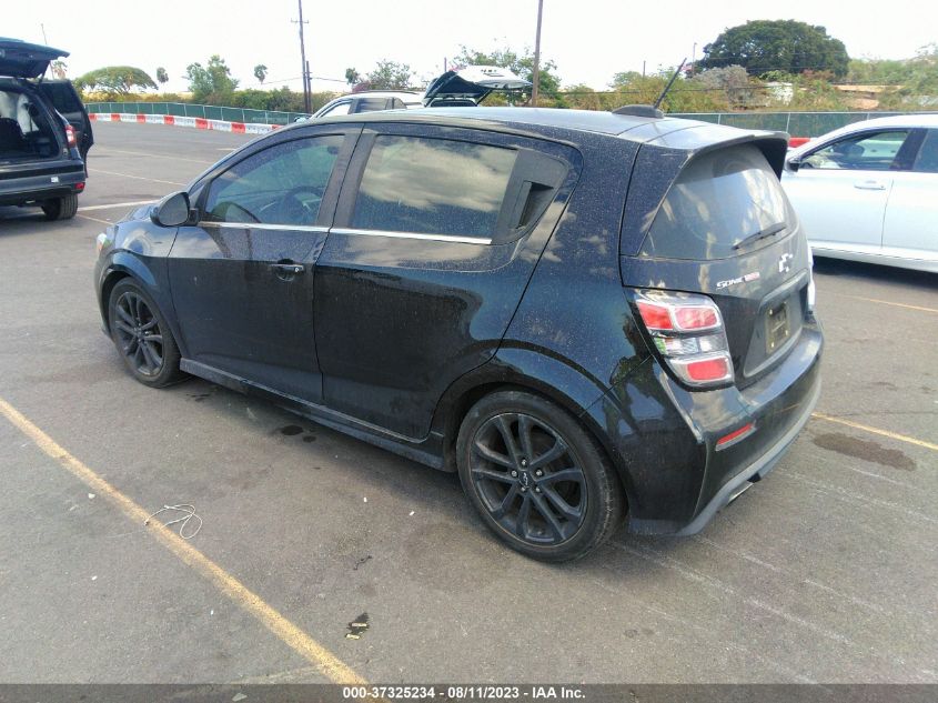2018 CHEVROLET SONIC LT - 1G1JD6SB0J4104405