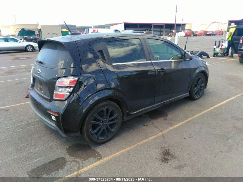 2018 CHEVROLET SONIC LT - 1G1JD6SB0J4104405