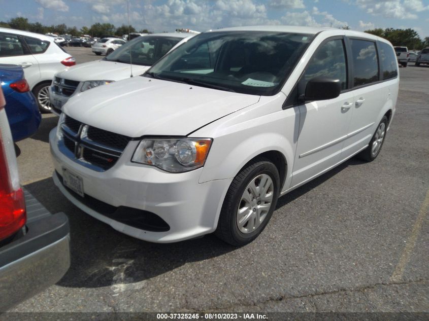 2016 DODGE GRAND CARAVAN SE - 2C4RDGBG0GR105782