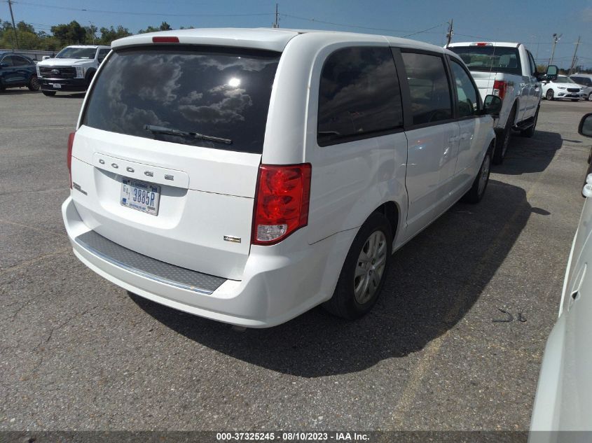 2016 DODGE GRAND CARAVAN SE - 2C4RDGBG0GR105782