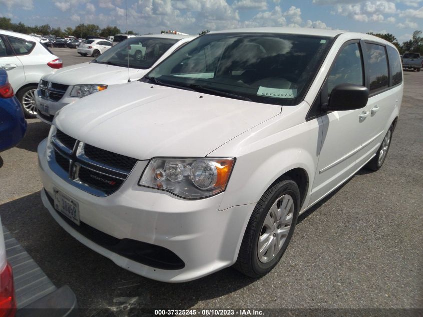 2016 DODGE GRAND CARAVAN SE - 2C4RDGBG0GR105782