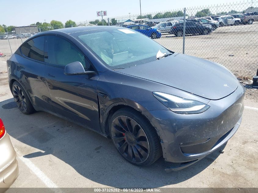 2021 TESLA MODEL Y PERFORMANCE - 5YJYGDEF1MF277248