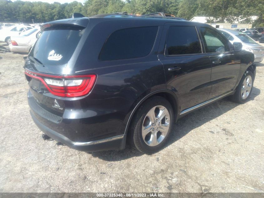 2014 DODGE DURANGO LIMITED - 1C4RDHDGXEC494892