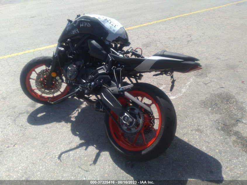 VIN JYARM27E3KA004349 2019 YAMAHA MT07