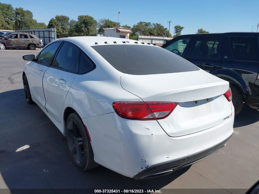 2015 CHRYSLER 200 S - 1C3CCCBG1FN517548