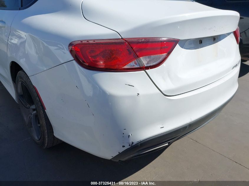 2015 CHRYSLER 200 S - 1C3CCCBG1FN517548
