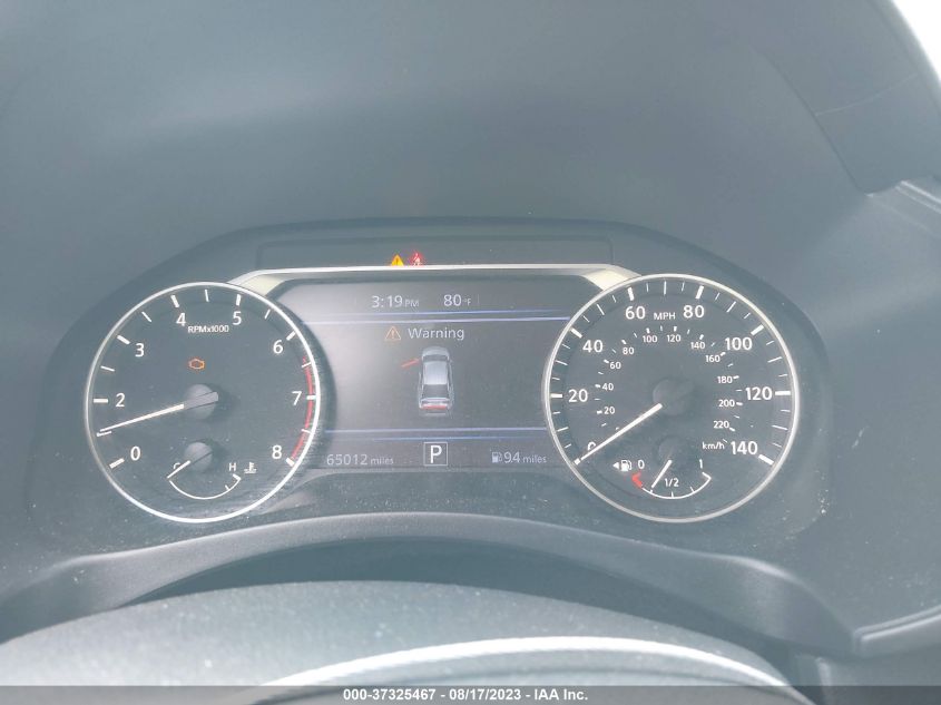 2019 NISSAN ALTIMA 2.5 SV - 1N4BL4DV9KC144912