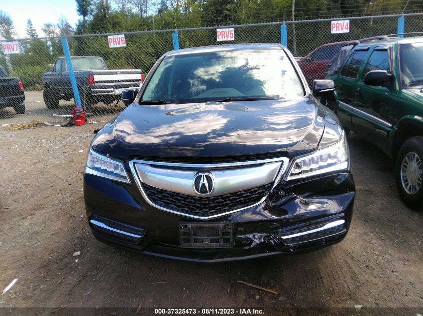 2014 ACURA MDX TECH PKG - 5FRYD4H43EB038271