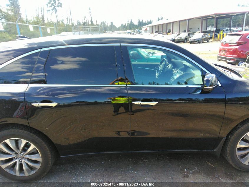 2014 ACURA MDX TECH PKG - 5FRYD4H43EB038271