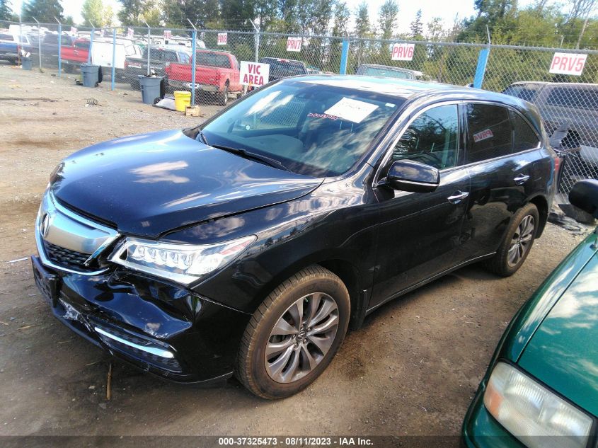 2014 ACURA MDX TECH PKG - 5FRYD4H43EB038271