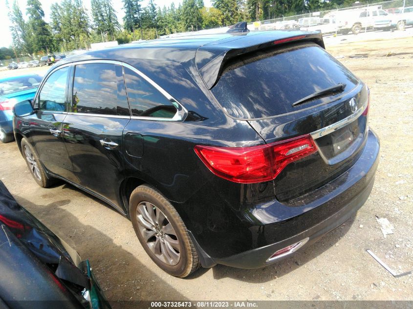 2014 ACURA MDX TECH PKG - 5FRYD4H43EB038271