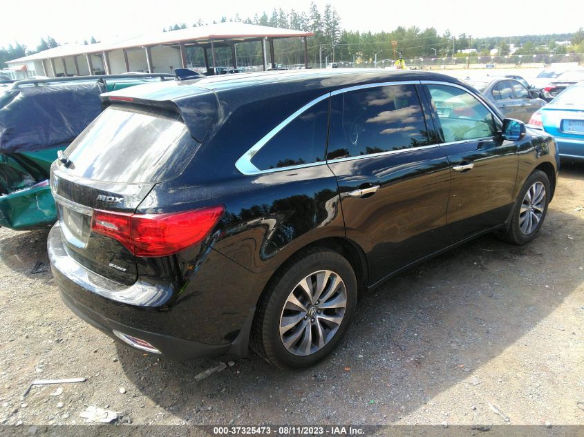 2014 ACURA MDX TECH PKG - 5FRYD4H43EB038271