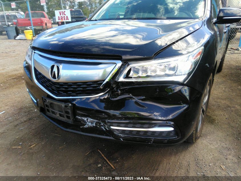 2014 ACURA MDX TECH PKG - 5FRYD4H43EB038271