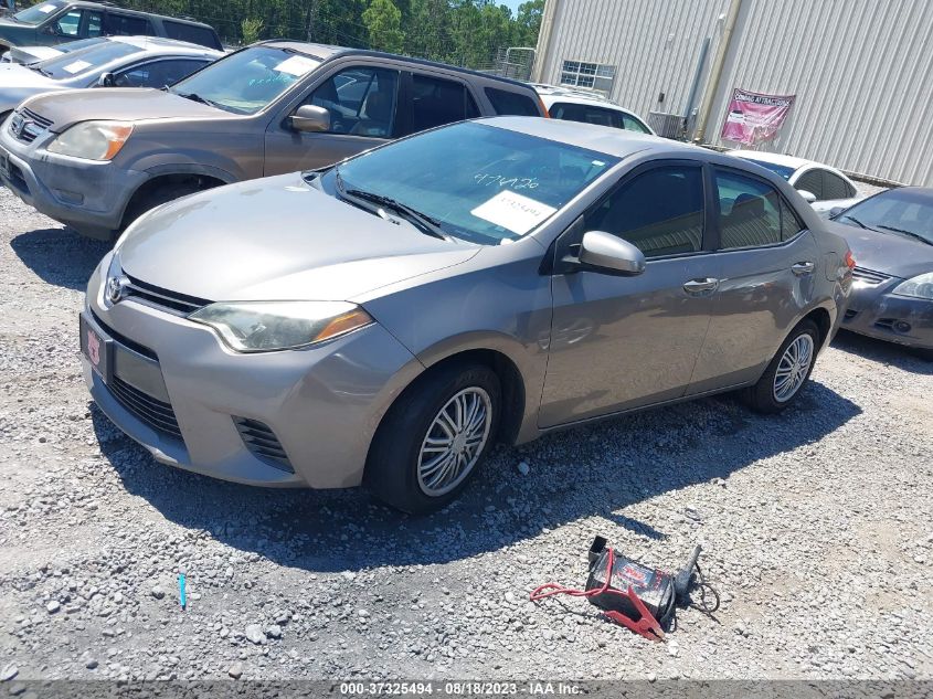 2015 TOYOTA COROLLA L/LE/S/S PLUS/LE PLUS - 2T1BURHE8FC476920
