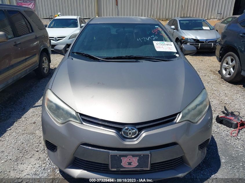 2015 TOYOTA COROLLA L/LE/S/S PLUS/LE PLUS - 2T1BURHE8FC476920