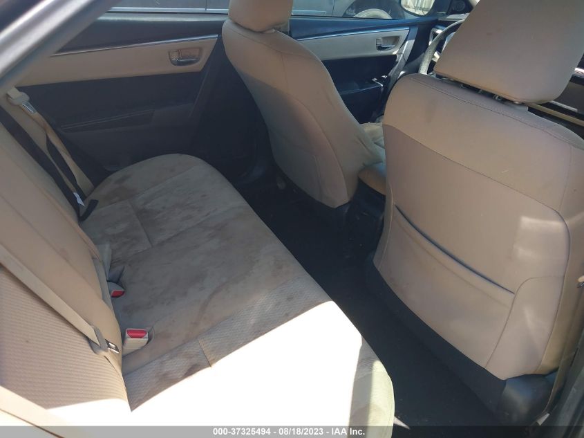 2015 TOYOTA COROLLA L/LE/S/S PLUS/LE PLUS - 2T1BURHE8FC476920