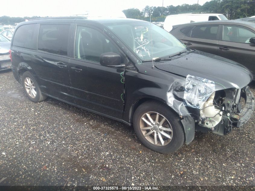 2016 DODGE GRAND CARAVAN SXT - 2C4RDGCG0GR370801