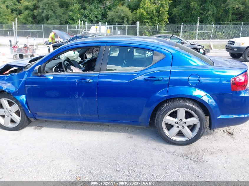 2013 DODGE AVENGER SE - 1C3CDZABXDN607378