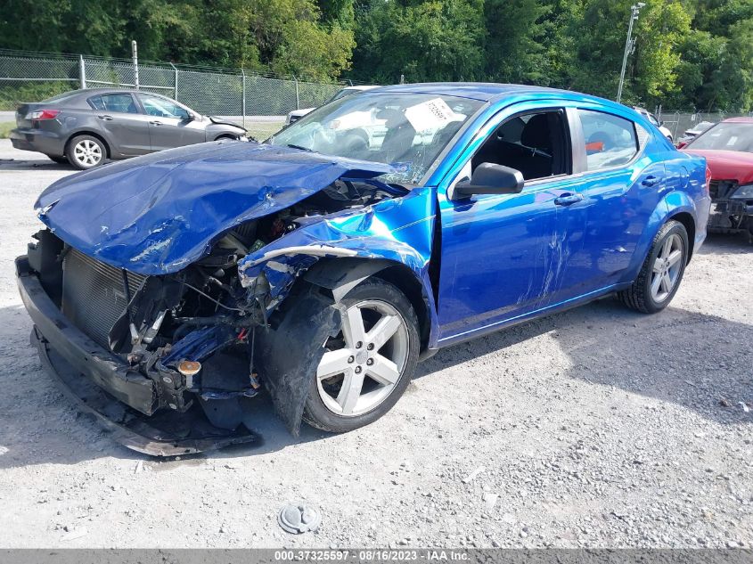 2013 DODGE AVENGER SE - 1C3CDZABXDN607378