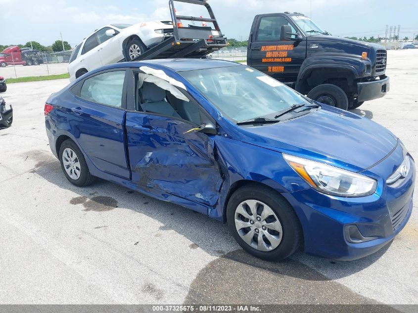 KMHCT4AEXHU186202 HYUNDAI ACCENT SE/VALUE EDITION 2017