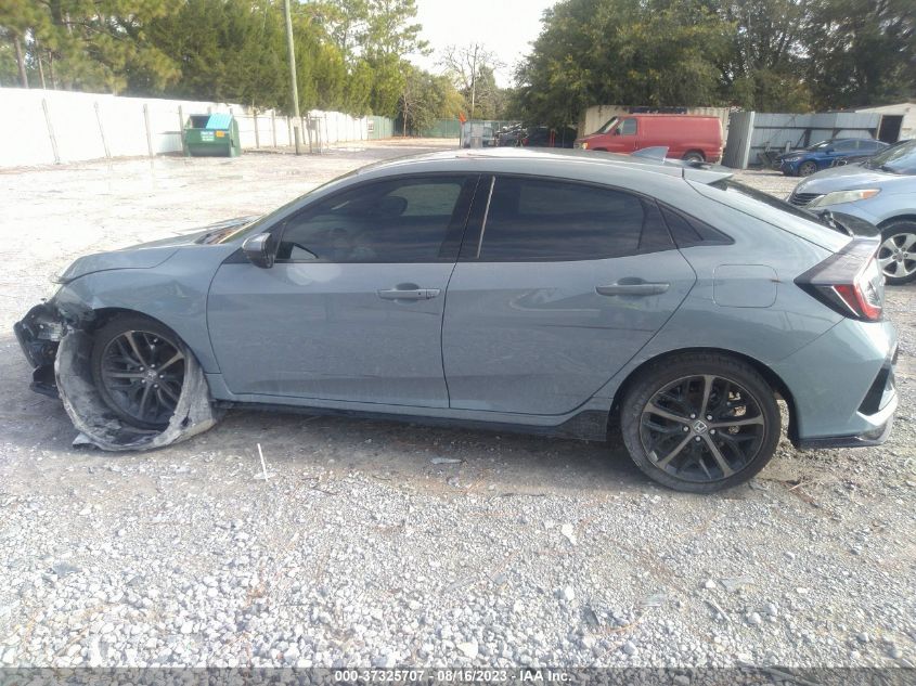 2021 HONDA CIVIC HATCHBACK SPORT - SHHFK7H44MU408124