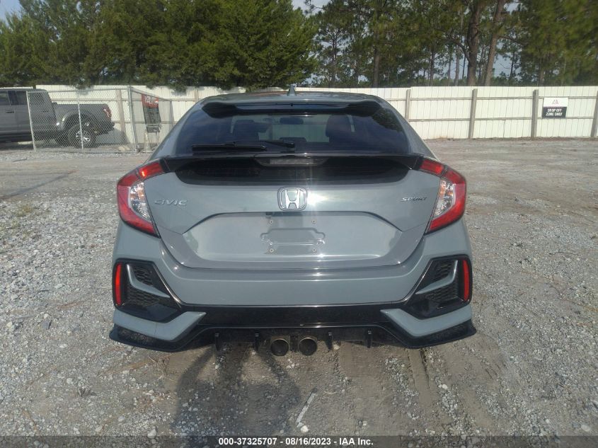 2021 HONDA CIVIC HATCHBACK SPORT - SHHFK7H44MU408124