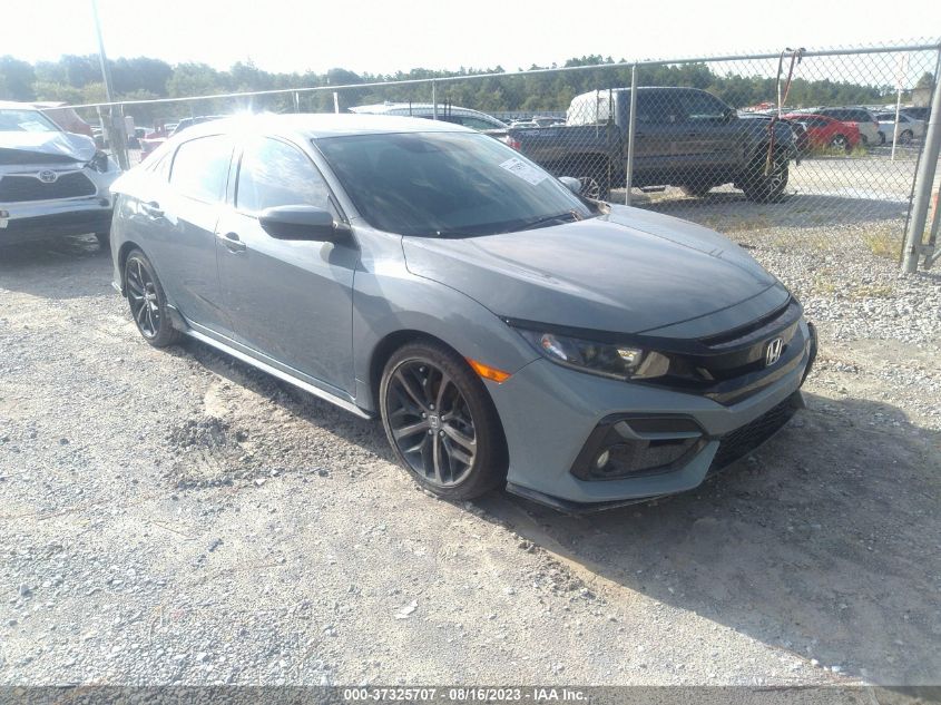 2021 HONDA CIVIC HATCHBACK SPORT - SHHFK7H44MU408124