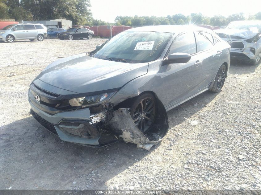 2021 HONDA CIVIC HATCHBACK SPORT - SHHFK7H44MU408124