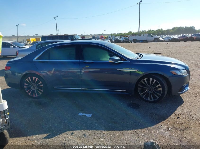 2018 LINCOLN CONTINENTAL SELECT 1LN6L9SK3J5612200