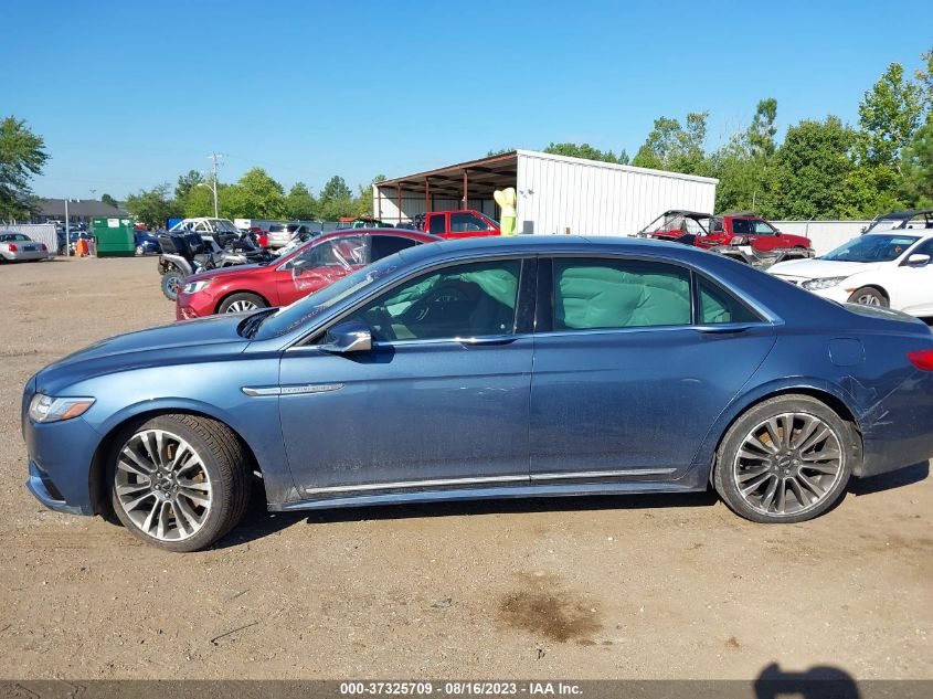 2018 LINCOLN CONTINENTAL SELECT 1LN6L9SK3J5612200
