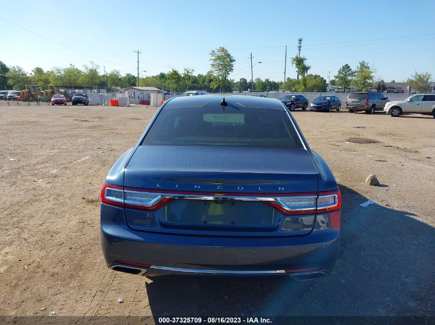 2018 LINCOLN CONTINENTAL SELECT 1LN6L9SK3J5612200