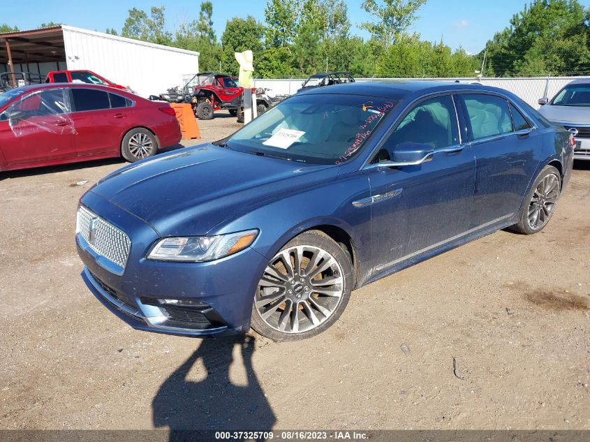 2018 LINCOLN CONTINENTAL SELECT 1LN6L9SK3J5612200
