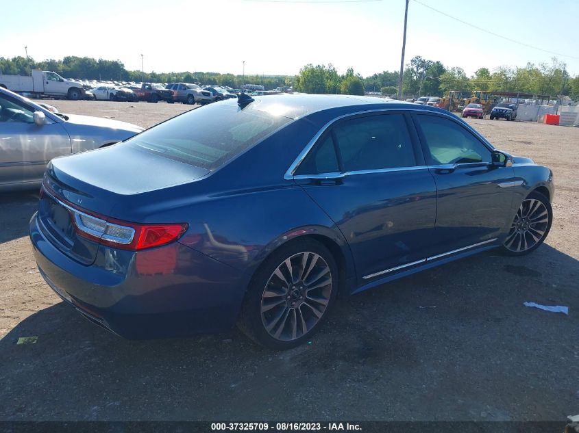 2018 LINCOLN CONTINENTAL SELECT 1LN6L9SK3J5612200