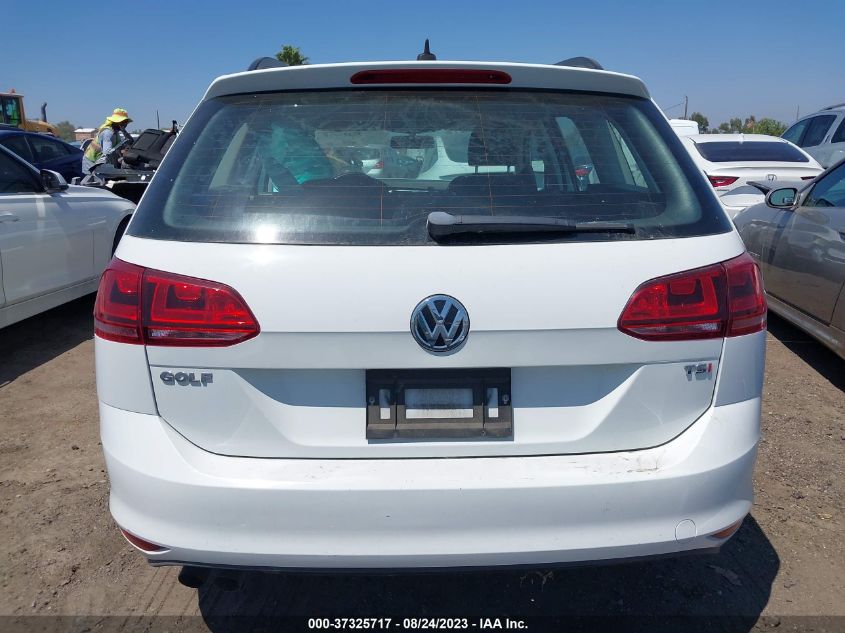 2017 VOLKSWAGEN GOLF SPORTWAGEN S 3VWC17AU2HM501224