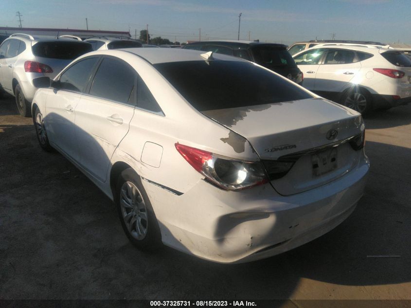 2013 HYUNDAI SONATA GLS - 5NPEB4AC6DH586180