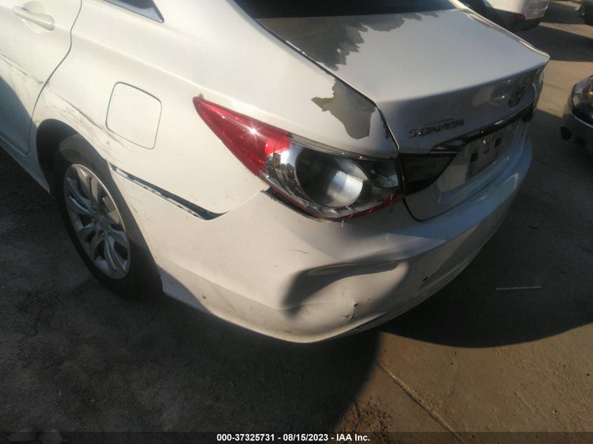 2013 HYUNDAI SONATA GLS - 5NPEB4AC6DH586180