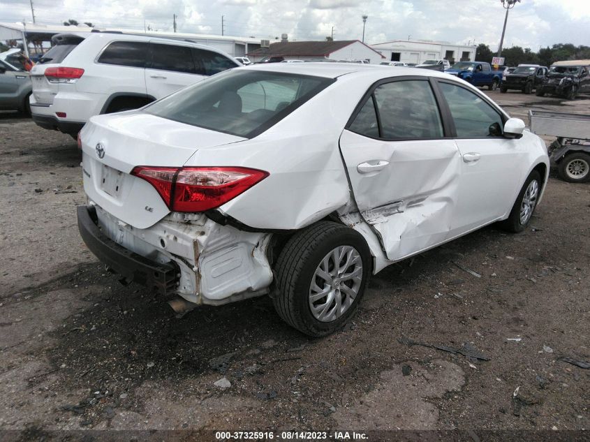 2018 TOYOTA COROLLA L/LE/XLE/SE/XSE - 5YFBURHE2JP741081