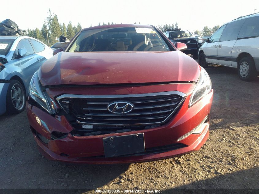 2015 HYUNDAI SONATA 2.4L SE - 5NPE24AF9FH119820