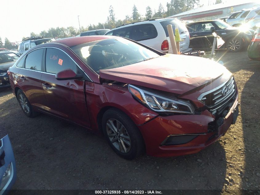 2015 HYUNDAI SONATA 2.4L SE - 5NPE24AF9FH119820