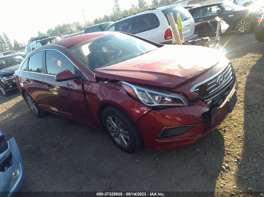 2015 HYUNDAI SONATA 2.4L SE - 5NPE24AF9FH119820