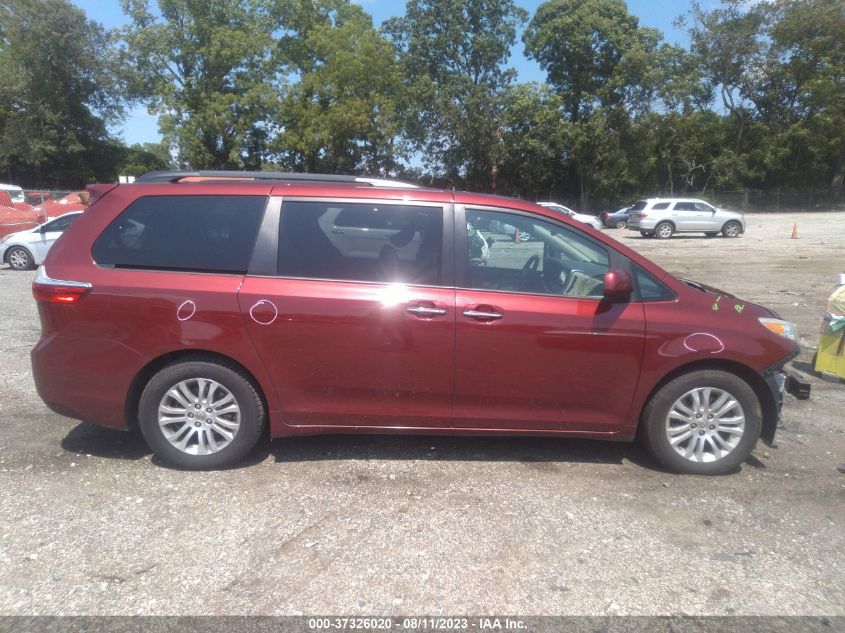 2015 TOYOTA SIENNA XLE/XLE AAS/LTD - 5TDYK3DC9FS581104