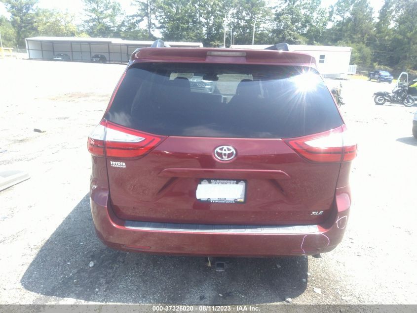 2015 TOYOTA SIENNA XLE/XLE AAS/LTD - 5TDYK3DC9FS581104